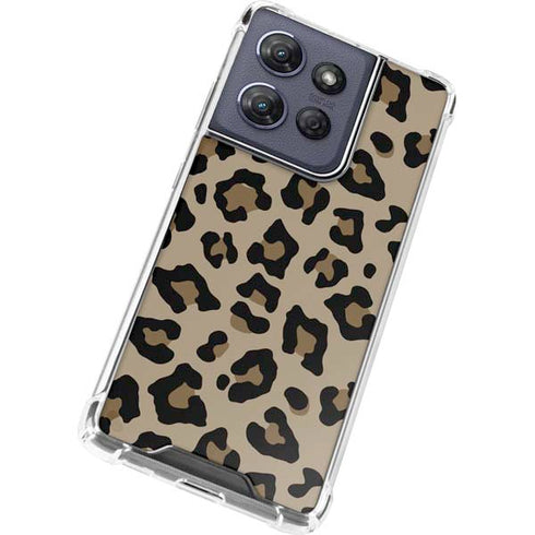 Leopard Print Moto G Power 5G (2025) Clear Case